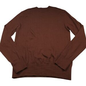 AllSaints Womens Brown 100% Merino Wool Long Sleeve‎ Sweater Crew Neck Large